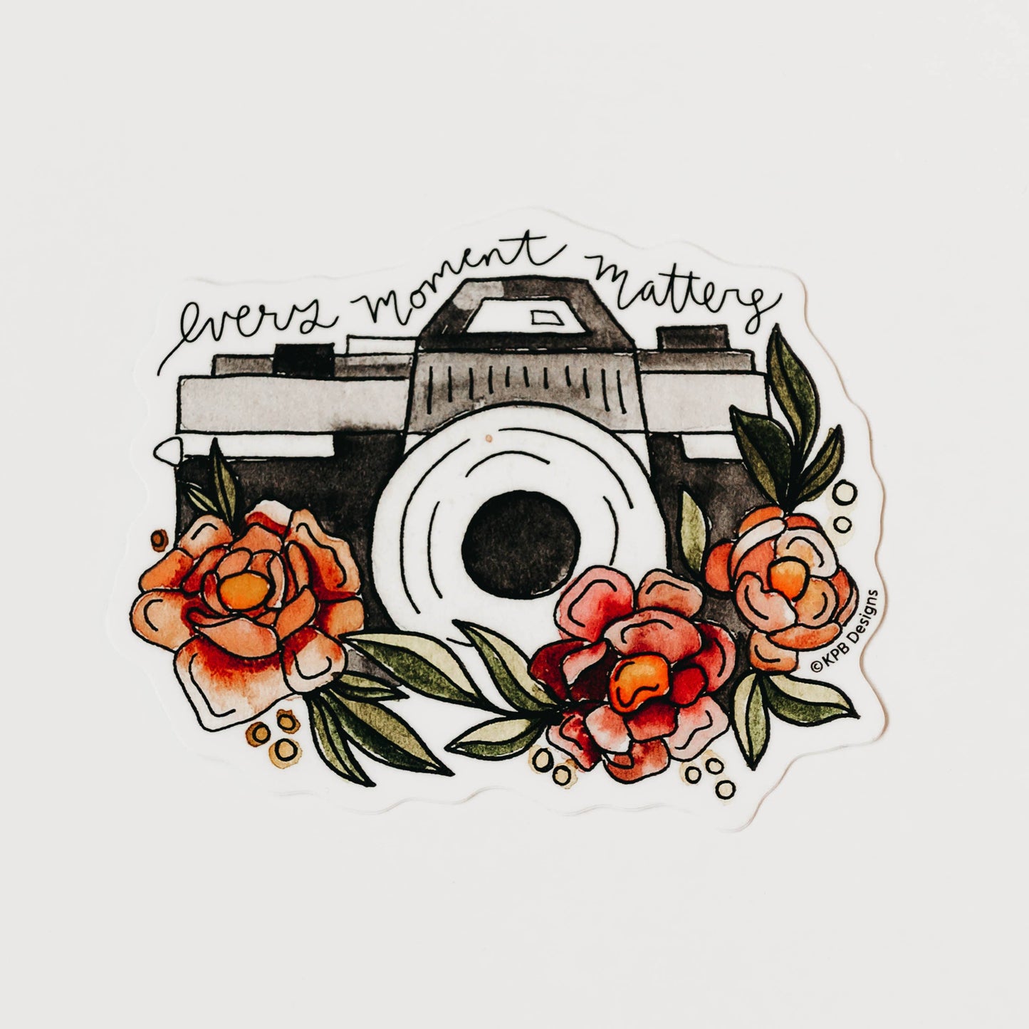 Flower Camera Sticker